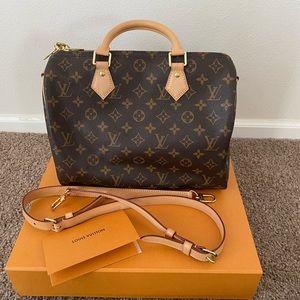 Louis Vuitton Speedy 30 Bandouliere
